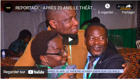 Après 20 ans, le théâtre ivoirien enfin sur les rails