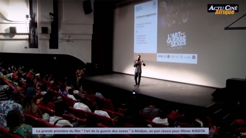 La grande première du film ‘‘ l’Art de la guerre des sexes ’’ à Abidjan.