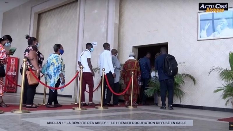 Abidjan – « La Révolte des Abbey », le premier docufiction diffusé en salle