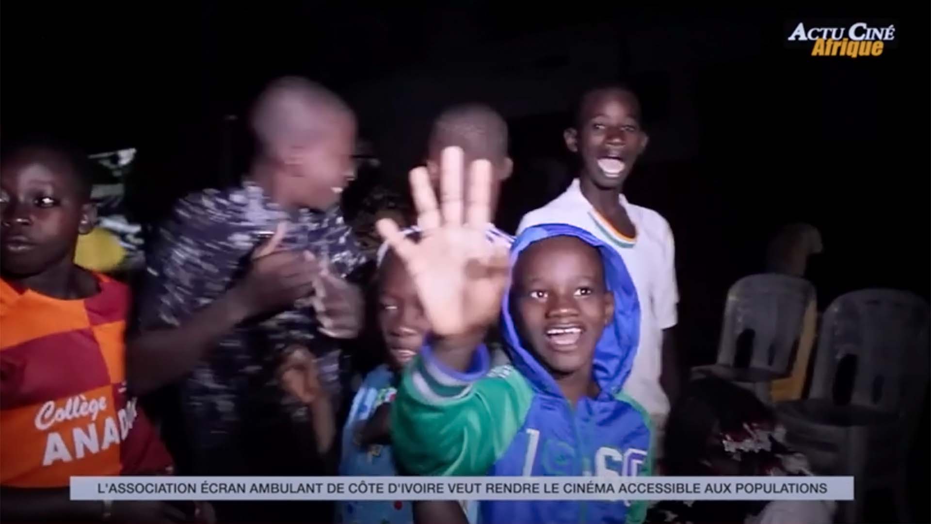 L’association « Écran Ambulant de Côte d’Ivoire  » veut rendre le cinéma accessible aux populations défavorisées
