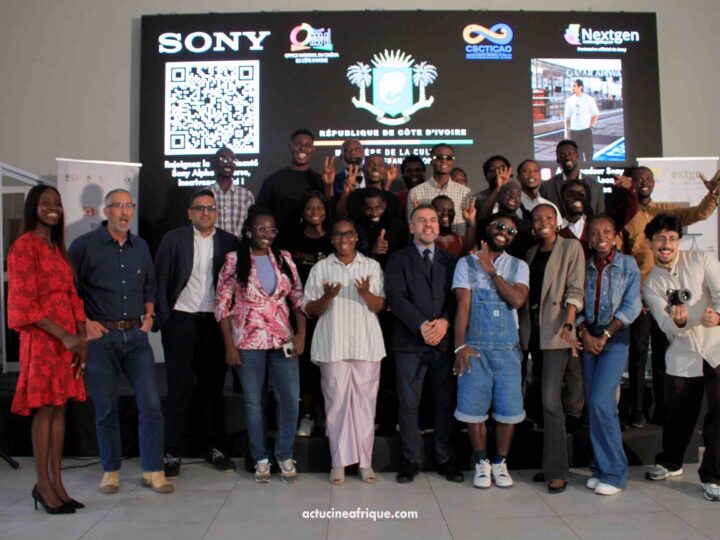 Cinéma / Abidjan, la marque Sony renforce les capacités des créateurs de contenus, des professionnels du cinéma et de l’audiovisuel.